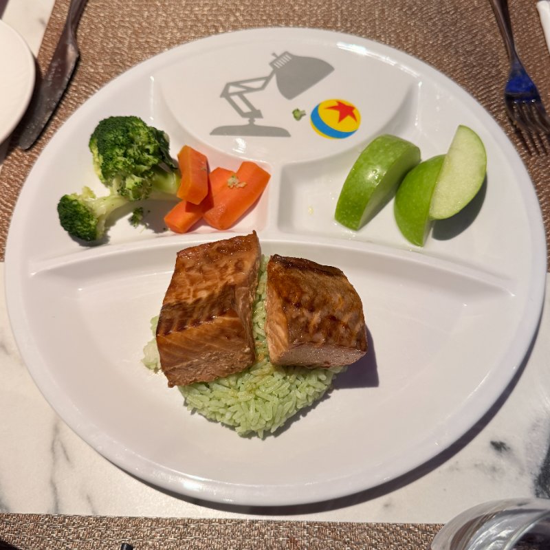 Kids Seared Teriyaki Salmon